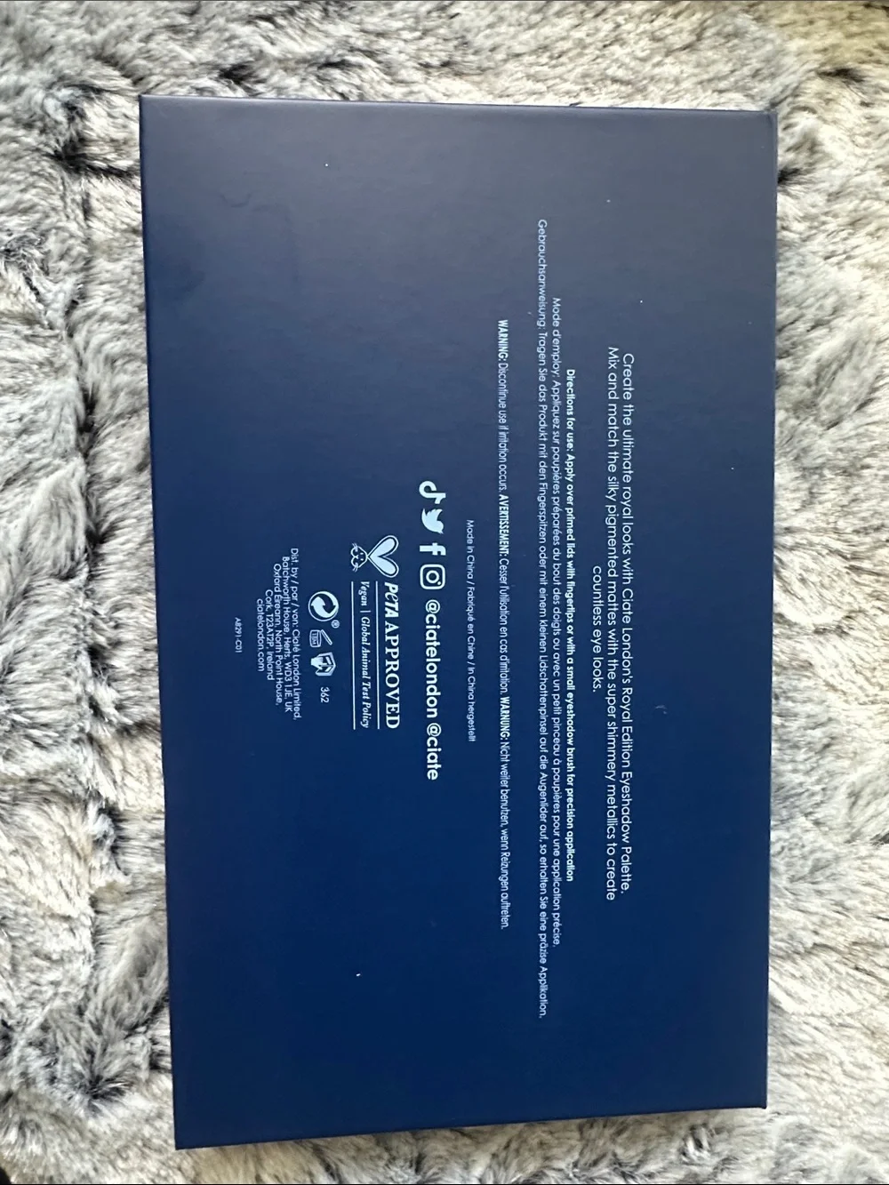 NIB - Ciaté London ‘Royal Edition’ Eyeshadow Palette